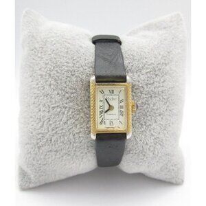 Women Pedre Hand Wind Analog 14mm Tank Roman Numerals Watch (H877)